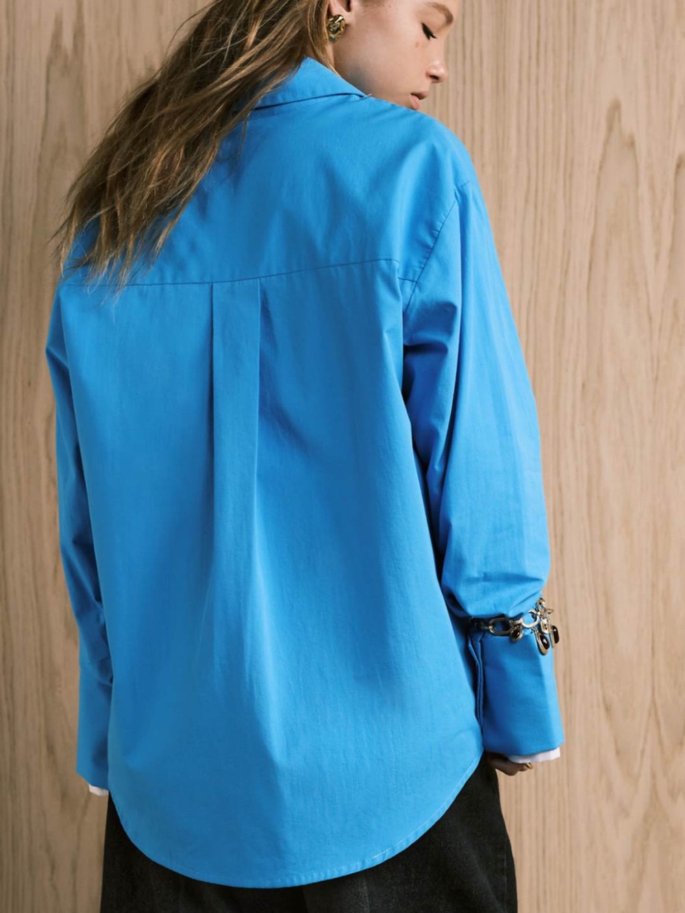 ASOS Turquoise Blue Button Up - Picture 4 of 4